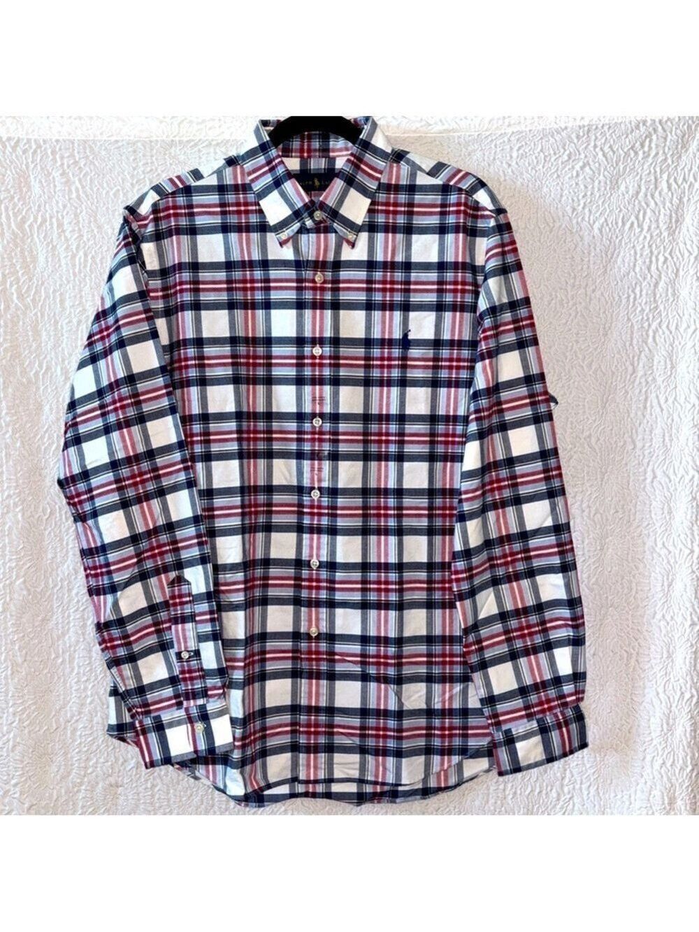 Ralph Lauren Plaid Button Down Long Sleeve Shirt